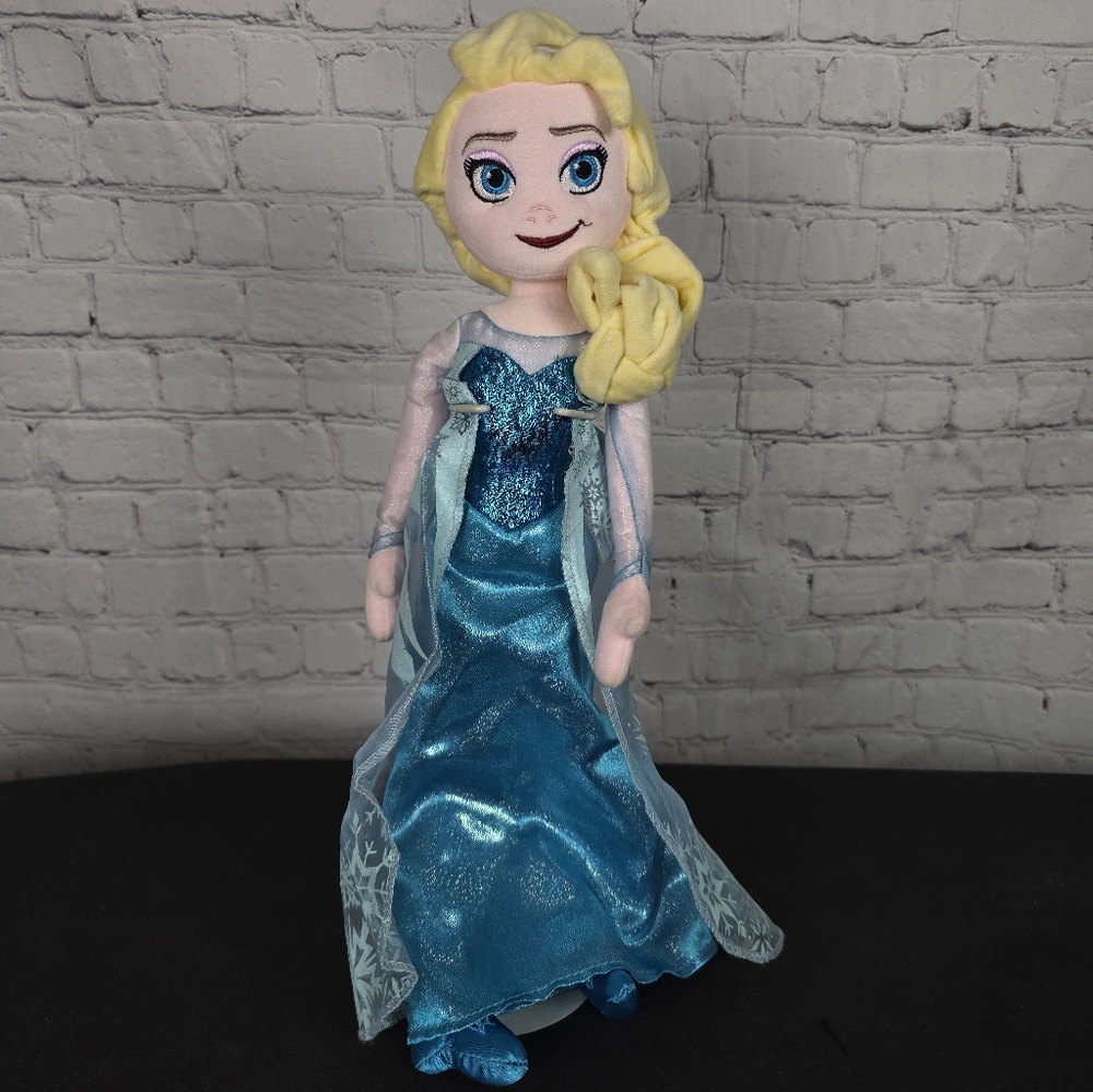 Disney Elsa Plush Approximately 18" tall.